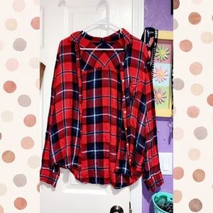✨PINK & RED FLANNEL
